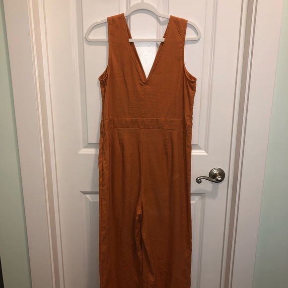 Wide Leg Jumper Autumn Orange - Picture 5 of 6